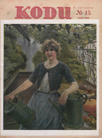 Kodu : perekondlik kirjanduse, teaduse ja kunsti ajakiri ; 15 (30) 1922-08