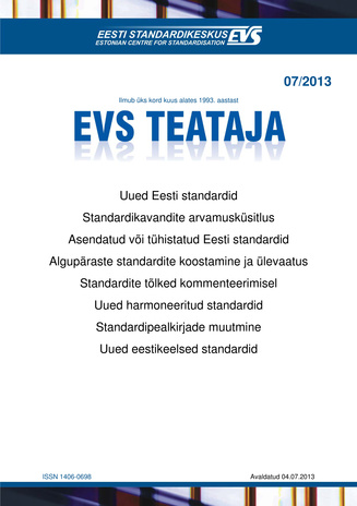 EVS Teataja ; 7 2013-07-04