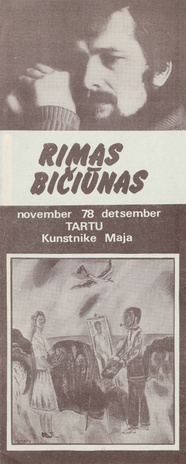 Rimas Bičiunas : näituse kataloog, Tartu Kunstnike Maja, november-detsember 1978