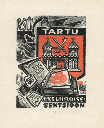 RSÜ Tartu eksliibrisesektsioon 