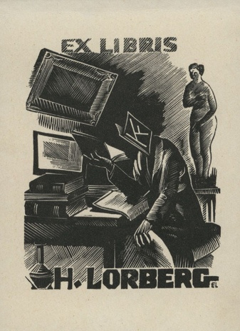 Ex libris H. Lorberg 