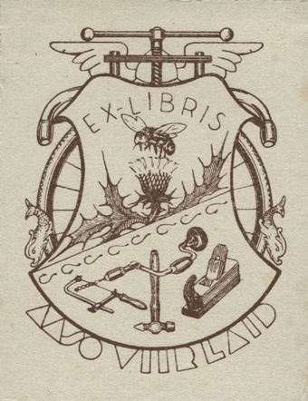 Ex-libris Aaso Viirlaid 