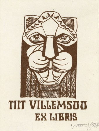 Tiit Villemsoo ex libris 