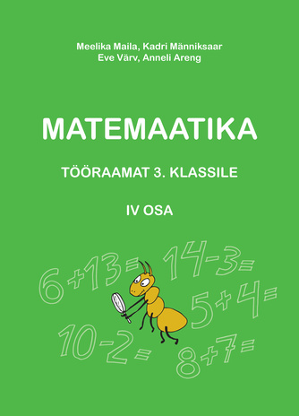 Matemaatika tööraamat 3. klassile. IV osa