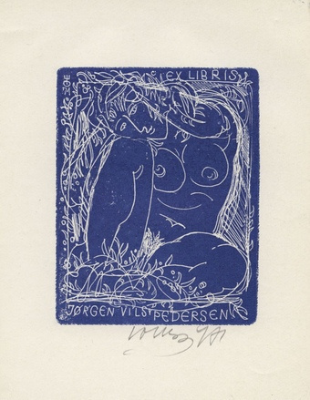 Ex libris Jørgen Vils Pedersen 