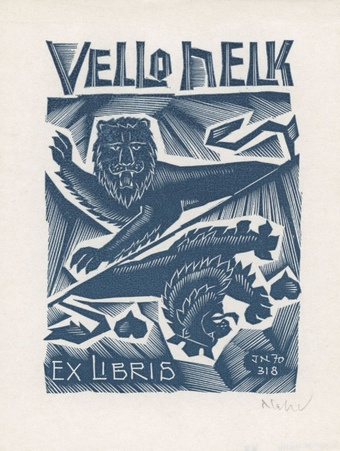 Vello Helk ex libris 