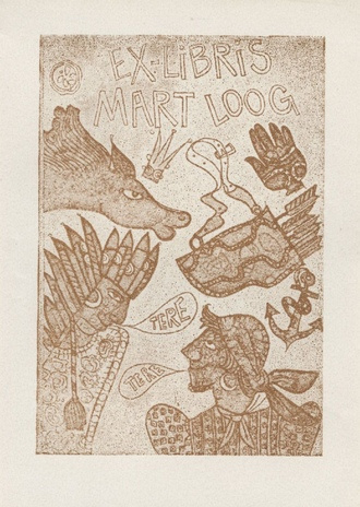 Ex libris Mart Loog 