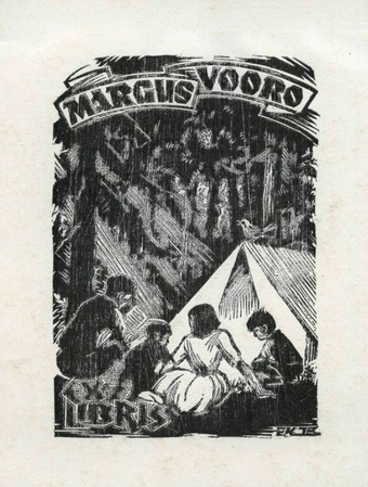 Margus Vooro ex libris 