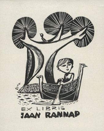 Ex libris Jaan Rannap 