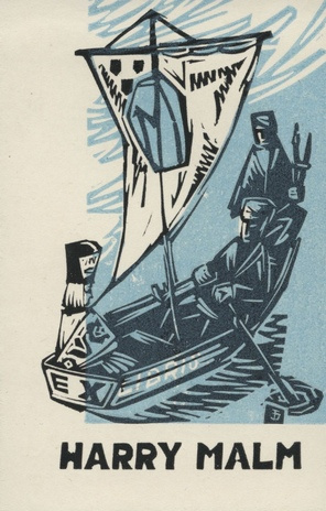 Ex libris Harry Malm 