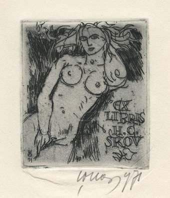 Ex libris H. C. Skov 