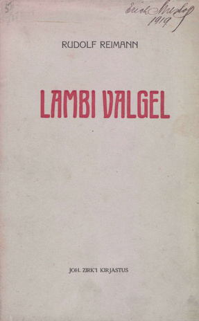 Lambi valgel : [Luuletused]