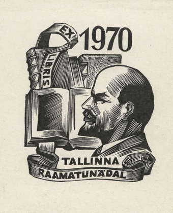 Ex libris Tallinna raamatunädal 1970 