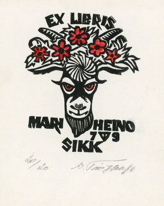 Ex libris Mari Heino Sikk 