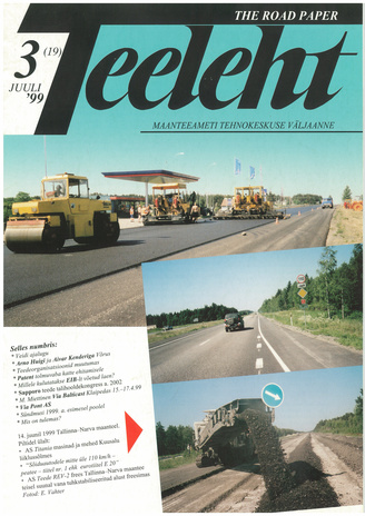 Teeleht = The Road Paper ; 3 (19) 1999-07