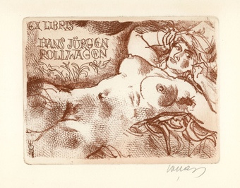 Ex libris Hans Jürgen Rollwagen 