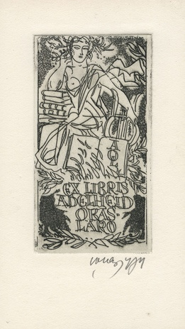 Ex libris Adelheid Okas-Laro 