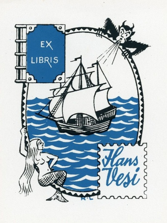 Ex libris Hans Vesi