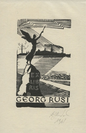 Ex libris Georg Rusi 