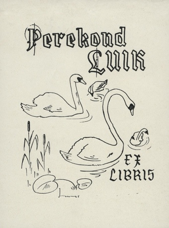 Perekond Luik ex libris 