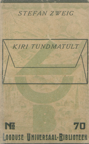 Kiri tundmatult : [novellid] 