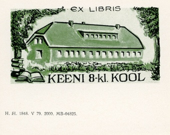 Ex libris Keeni 8-kl. kool 