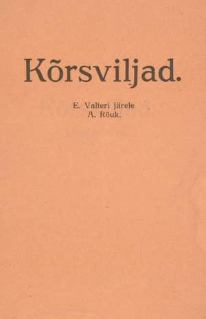 Kõrsviljad