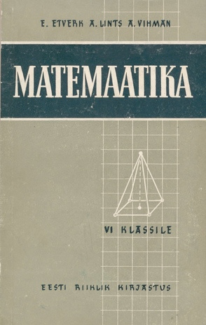 Matemaatika VI klassile