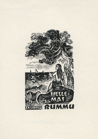 Helle-Mai Rummu ex libris 