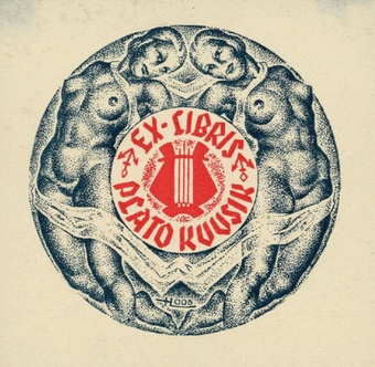 Ex-libris Plato Kuusik 