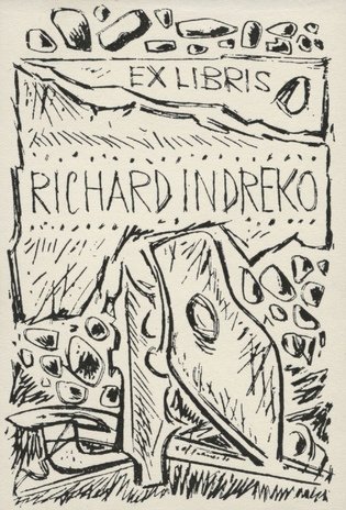 Ex libris Richard Indreko 