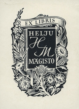 Ex libris Helju Mägisto 