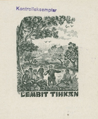 Ex libris Lembit Tihkan 