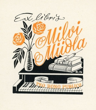 Ex libris Milvi Miidla 