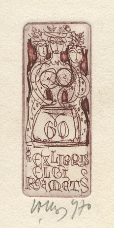 Ex libris Elgi Reemets 60 