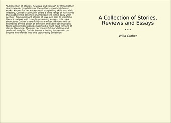 A Collection of Stories, Reviews and Essays 