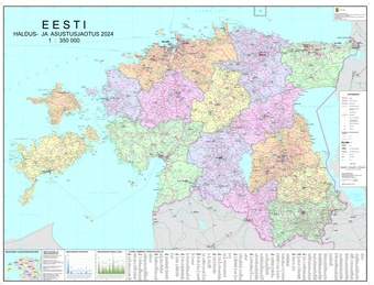 Eesti haldus- ja asustusjaotus 2024 