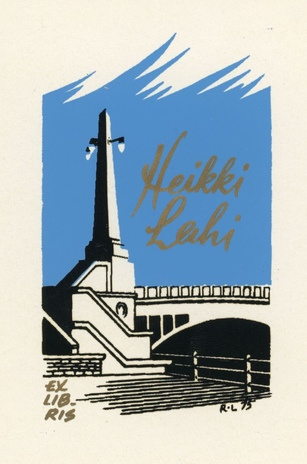 Heikki Lahi ex libris 