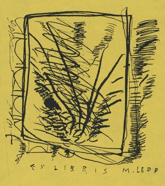 Ex libris M. Lepp 