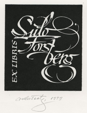 Ex libris Sulo Forsberg 