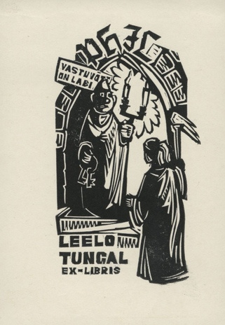 Leelo Tungal ex-libris 