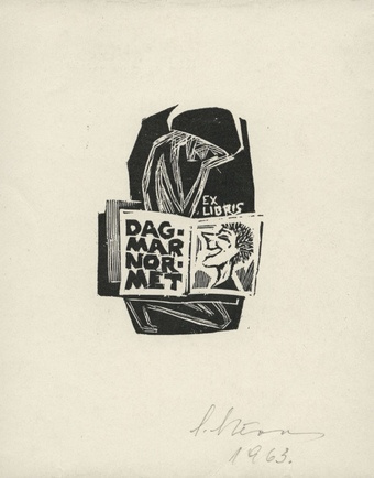 Ex libris Dagmar Normet 