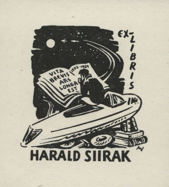 Ex-libris Harald Siirak 