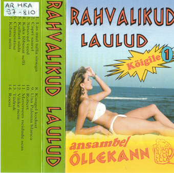 Rahvalikud laulud kõigile. 1