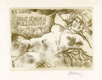 Ex libris Hans Jürgen Rollwagen 