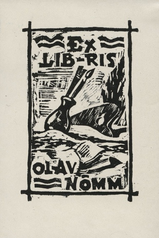 Ex libris Olav Nõmm 