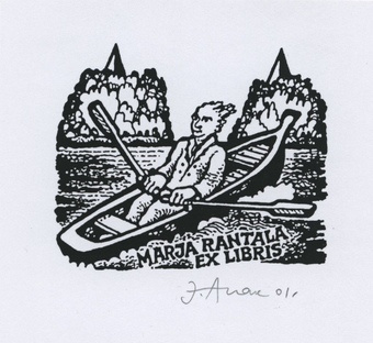 Marja Rantala ex libris 