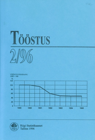 Tööstus : kvartalibülletään  = Industry kvartalibülletään ; 2 1996-10