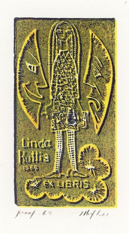 Linda Kuttis ex libris 