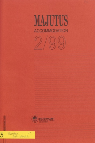 Majutus : kuubülletään = Accommodation : monthly bulletin ; 2 1999-04
